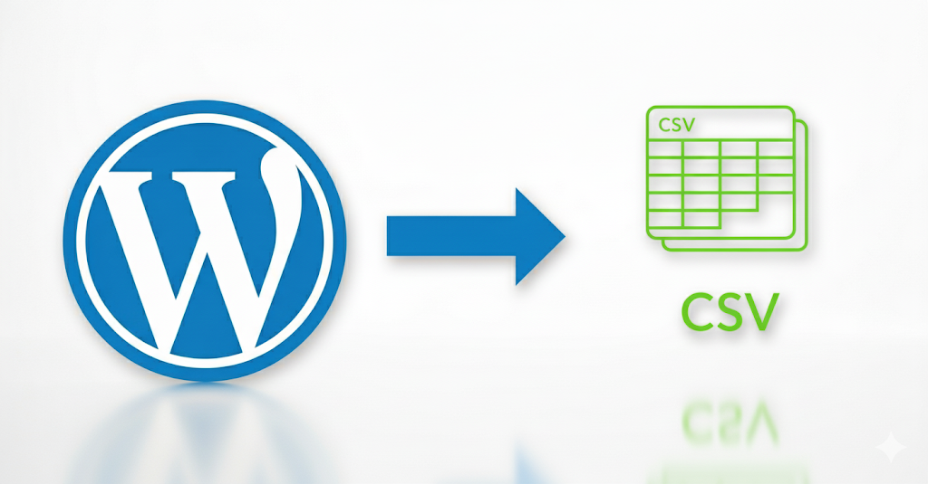 Wordpress posts to csv